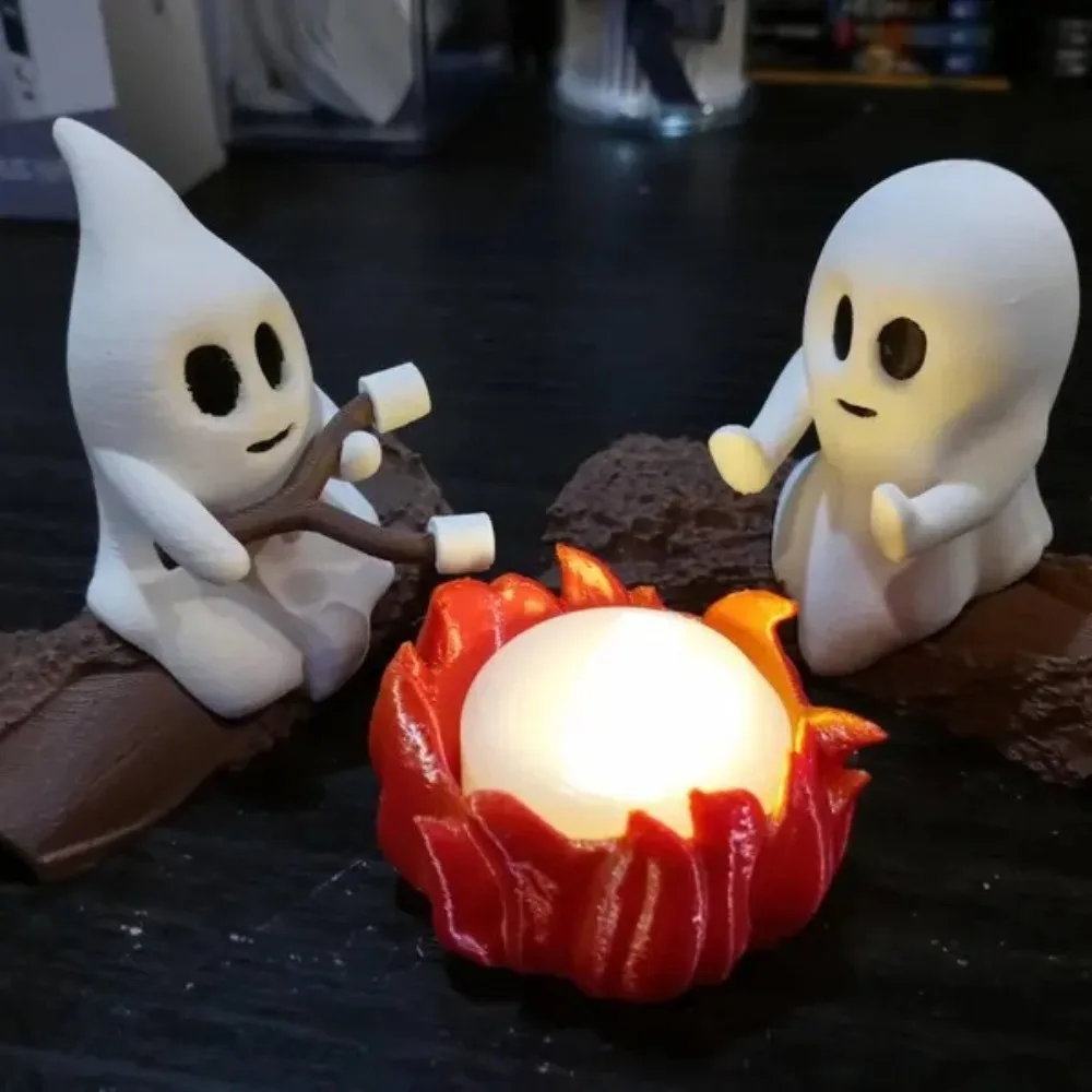 1 Set Halloween Ghost Campfire Decor Spooky Halloween - Image 4