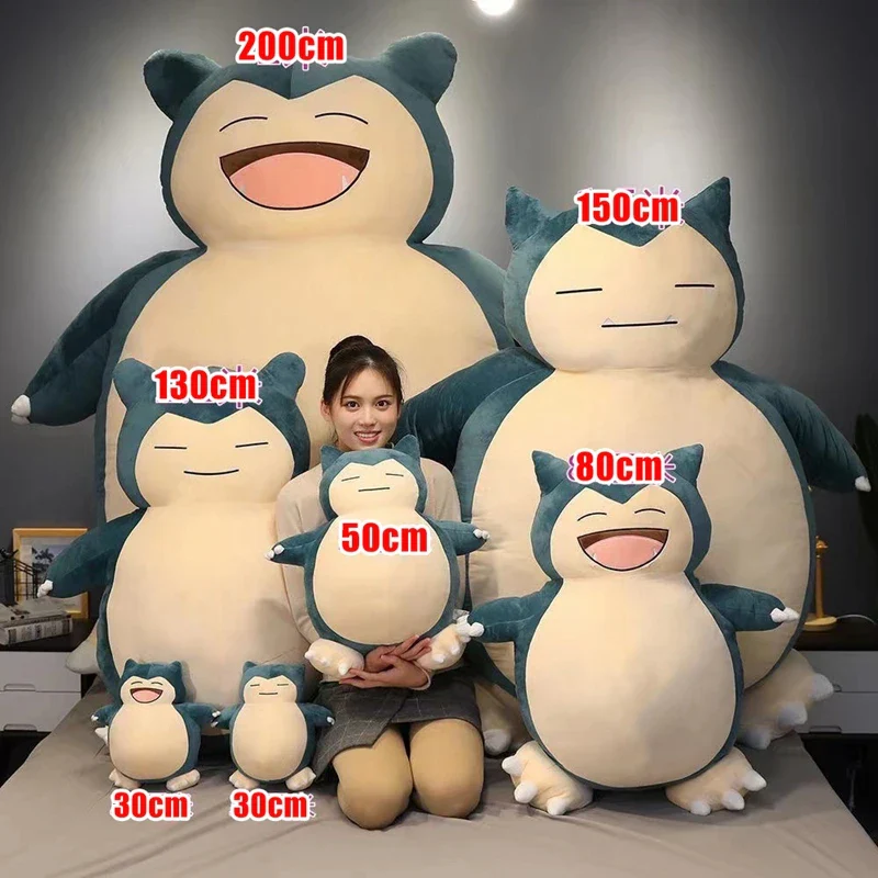 200/150cm Giant Snorlax Plush - Image 2
