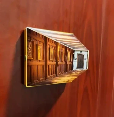 3d Eye Vision Wooden Wall Lamp - Image 10