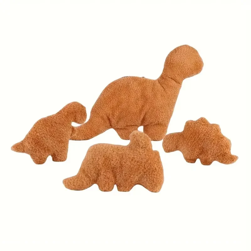 4pcs Large Dino Nugget Pillows - Image 6
