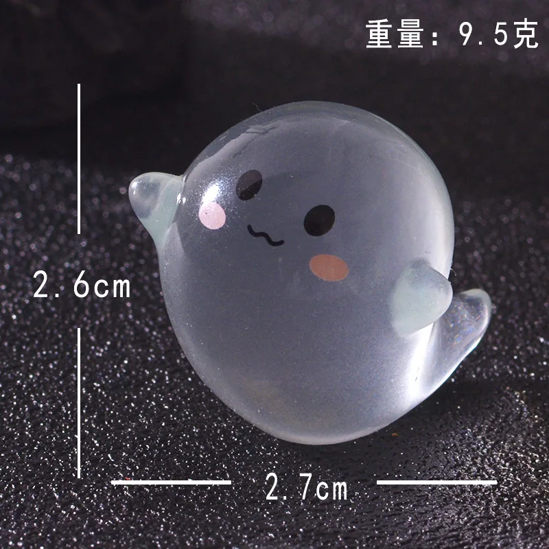 6/12/24PCS Luminous Mini Figures Ghost Devil Ornaments Decor Halloween - Image 11