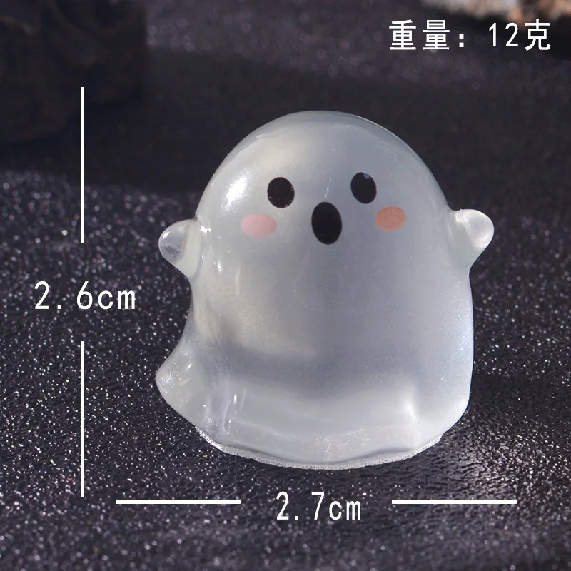 6/12/24PCS Luminous Mini Figures Ghost Devil Ornaments Decor Halloween - Image 8
