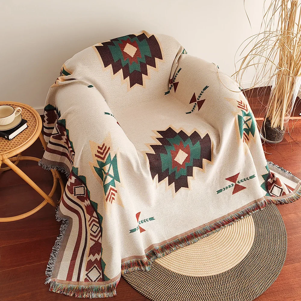 Aztec Geometric Blanket - Image 10