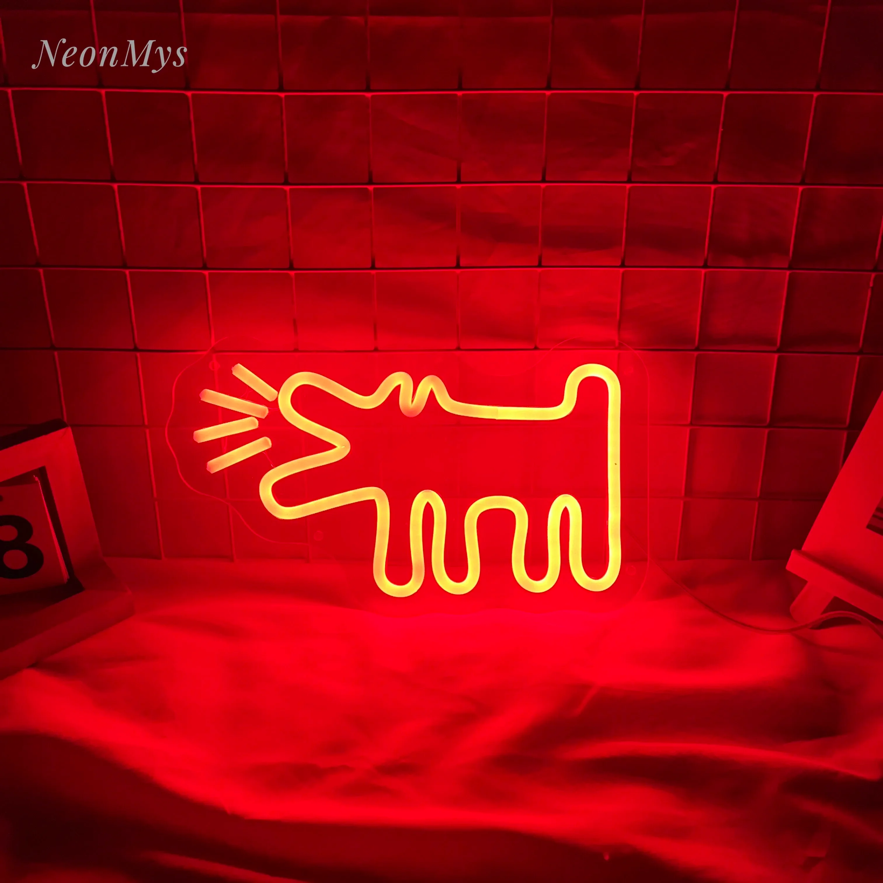 Barking Dog Neon Sign - Image 8