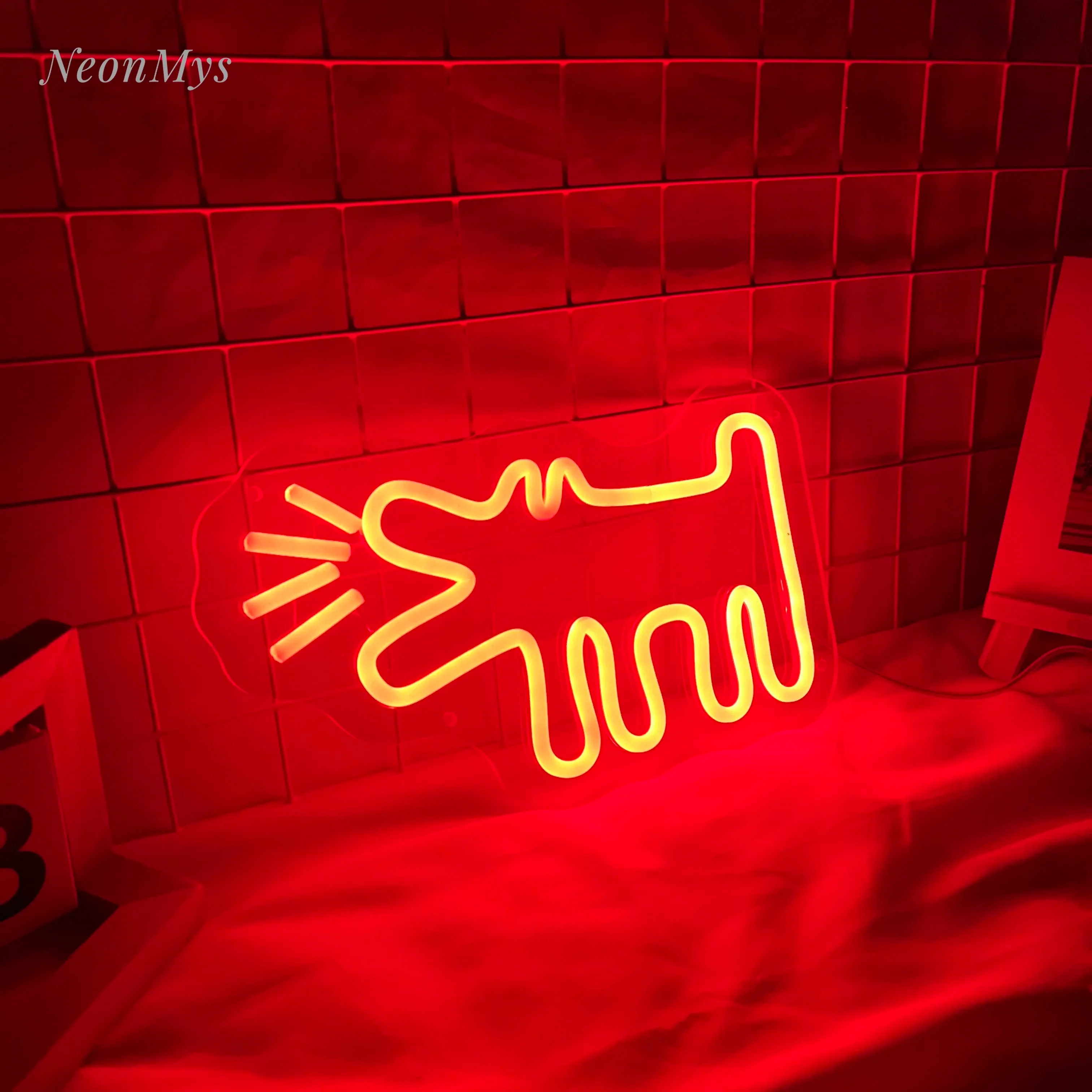 Barking Dog Neon Sign - Image 9