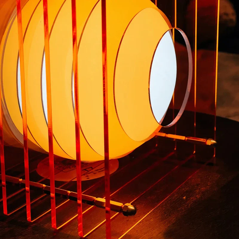 Bedroom Rechargeable Lamp Acrylic 16colors - Image 3