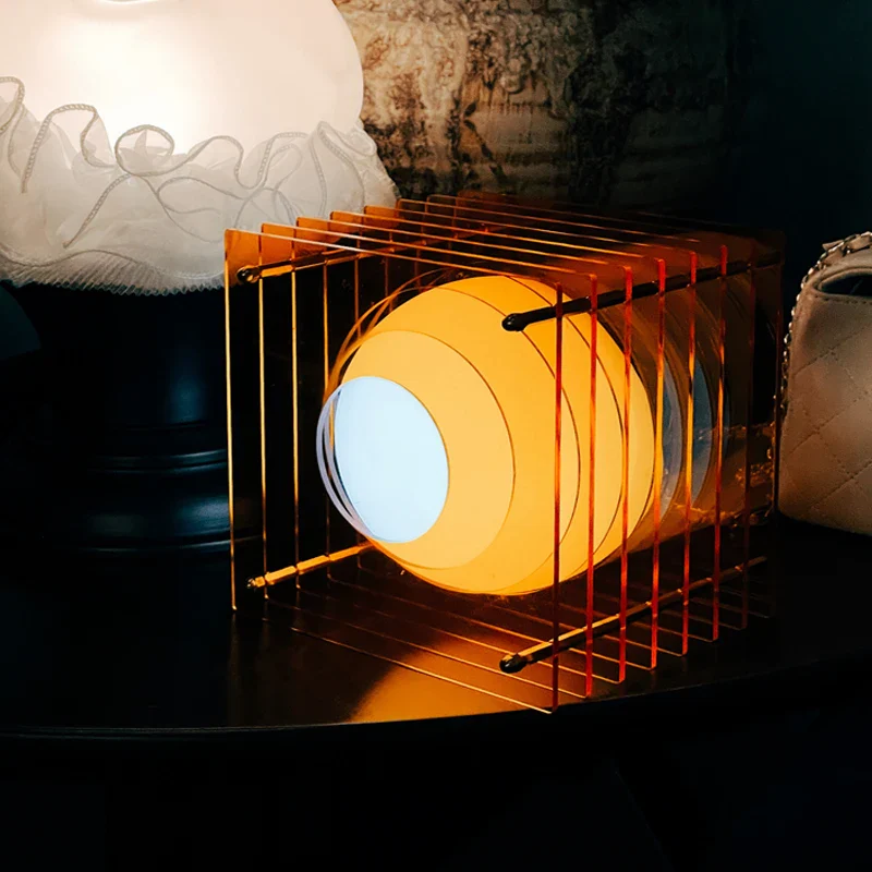 Bedroom Rechargeable Lamp Acrylic 16colors - Image 5