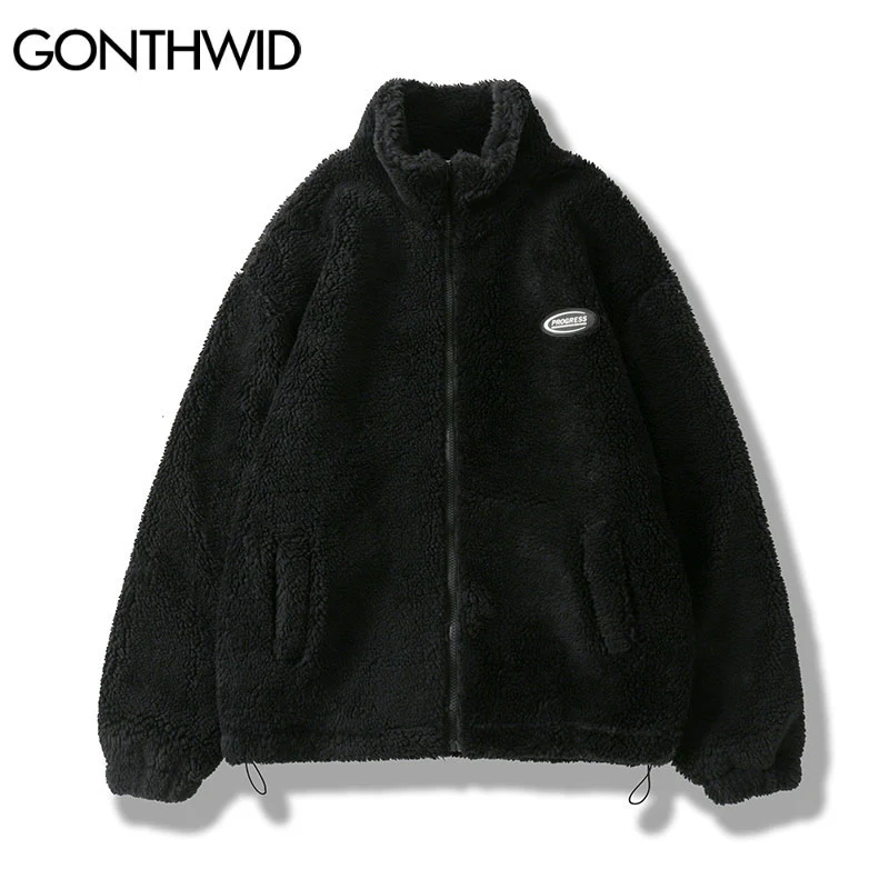 Beige Fleece Jacket - Image 5