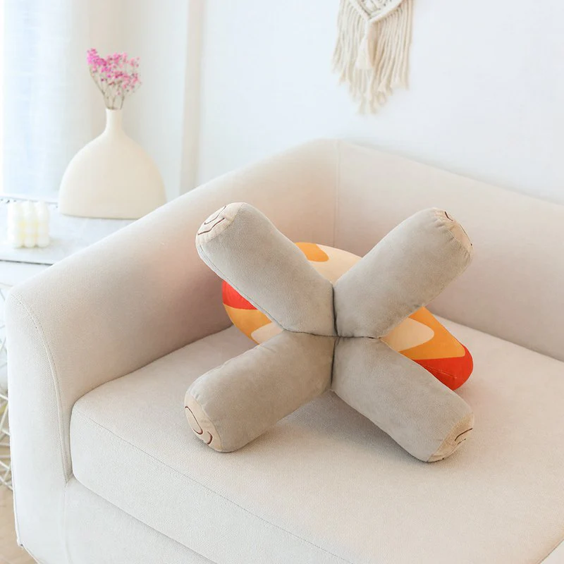 Cartoon Fire Pillow - Image 4