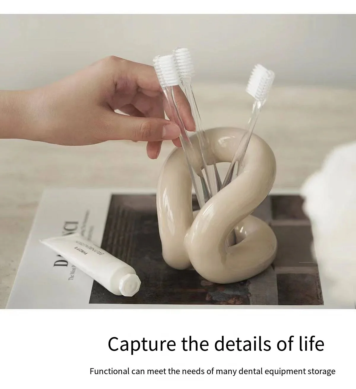 Ceramic toothbrush  holder - Image 12
