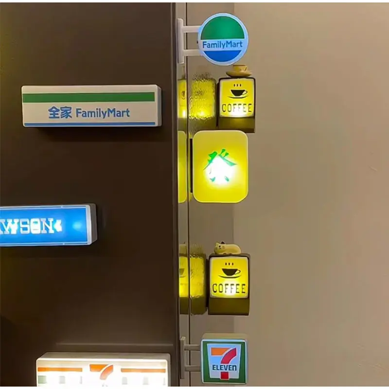 Japan Coffee And Shop Magnetic Fridge Light Ornaments - Image 10