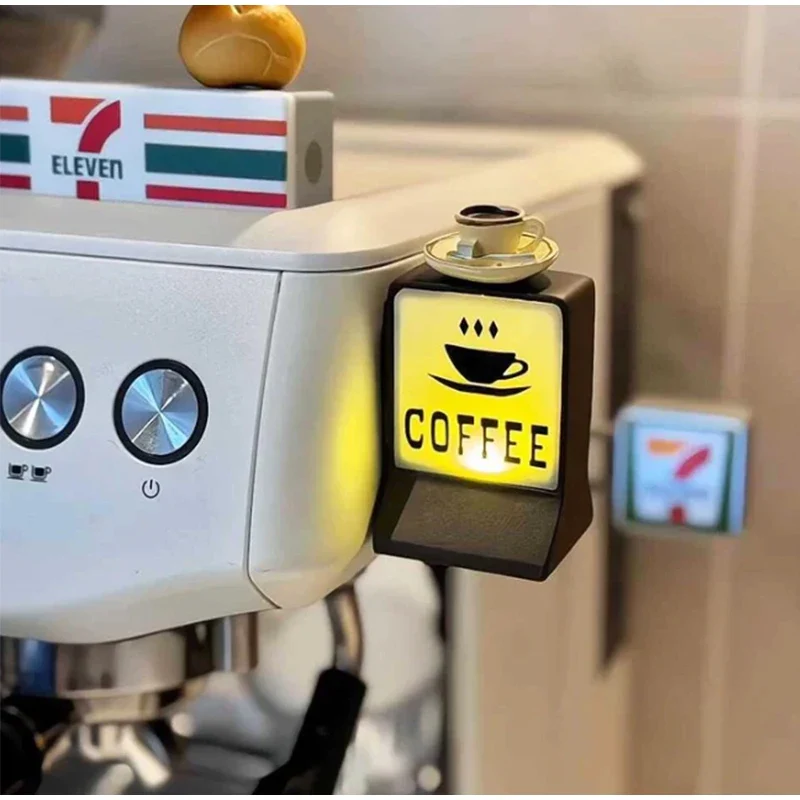 Japan Coffee And Shop Magnetic Fridge Light Ornaments - Image 11