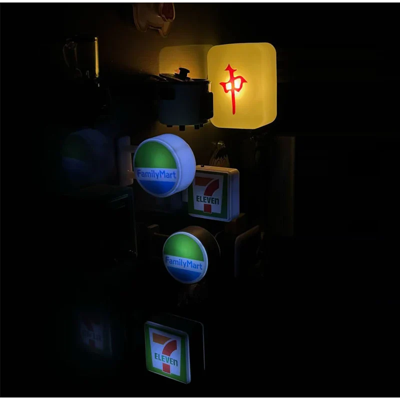 Japan Coffee And Shop Magnetic Fridge Light Ornaments - Image 14