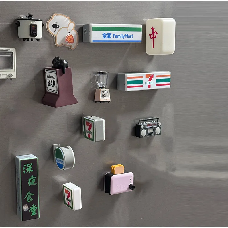 Japan Coffee And Shop Magnetic Fridge Light Ornaments - Image 16