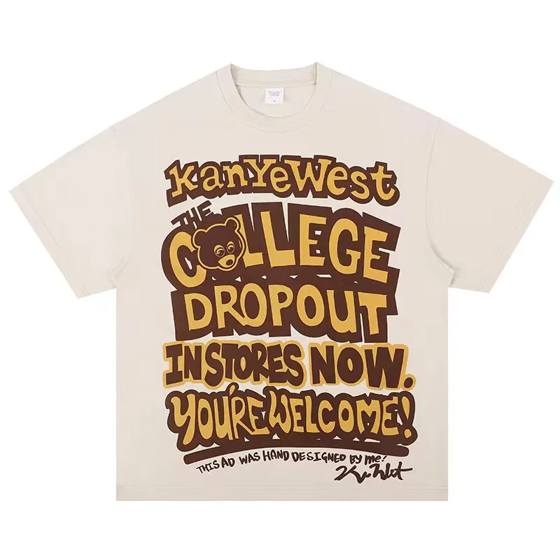 College Dropout Kanye T-shirt - Image 5