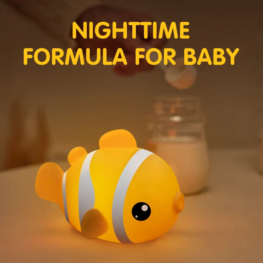 Cute Clownfish LED Night Light Lamp - Image 6