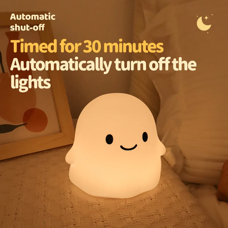Cute Ghost Night Light Lamp - Image 3