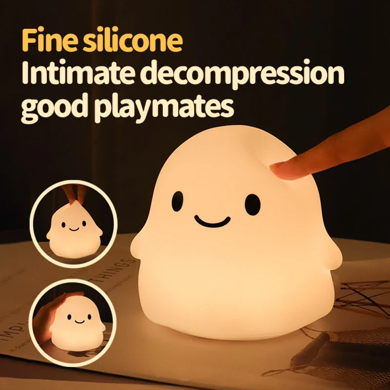 Cute Ghost Night Light Lamp - Image 5