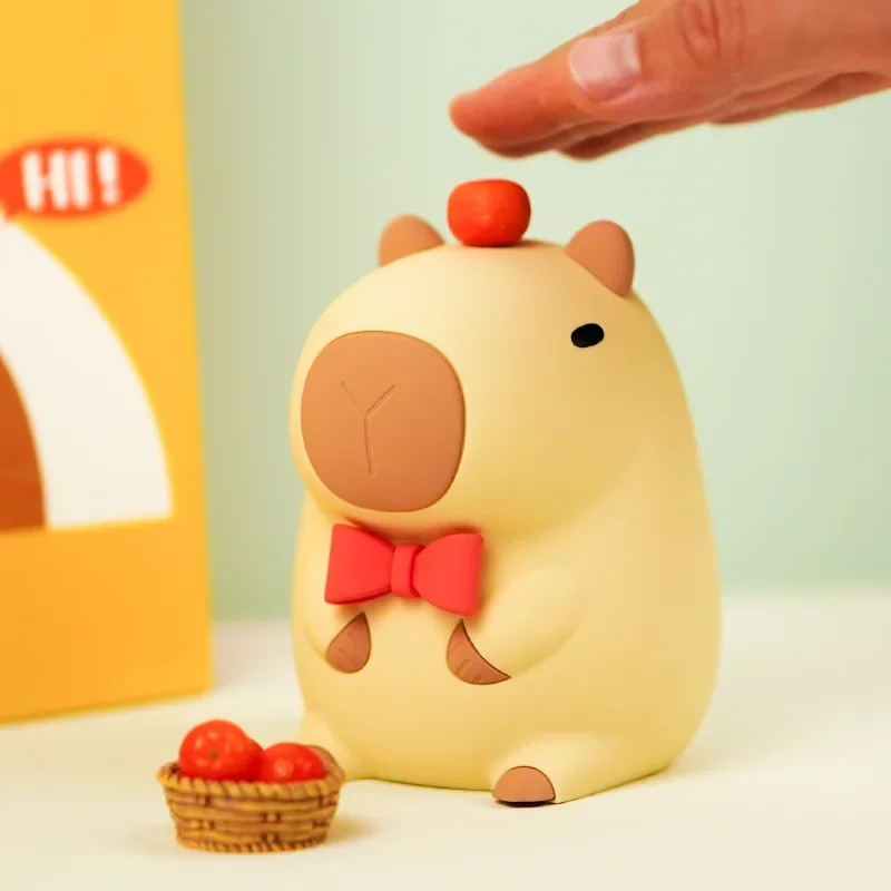 Cute Squishy Capybara Night Light  Animal Lamp - Image 3