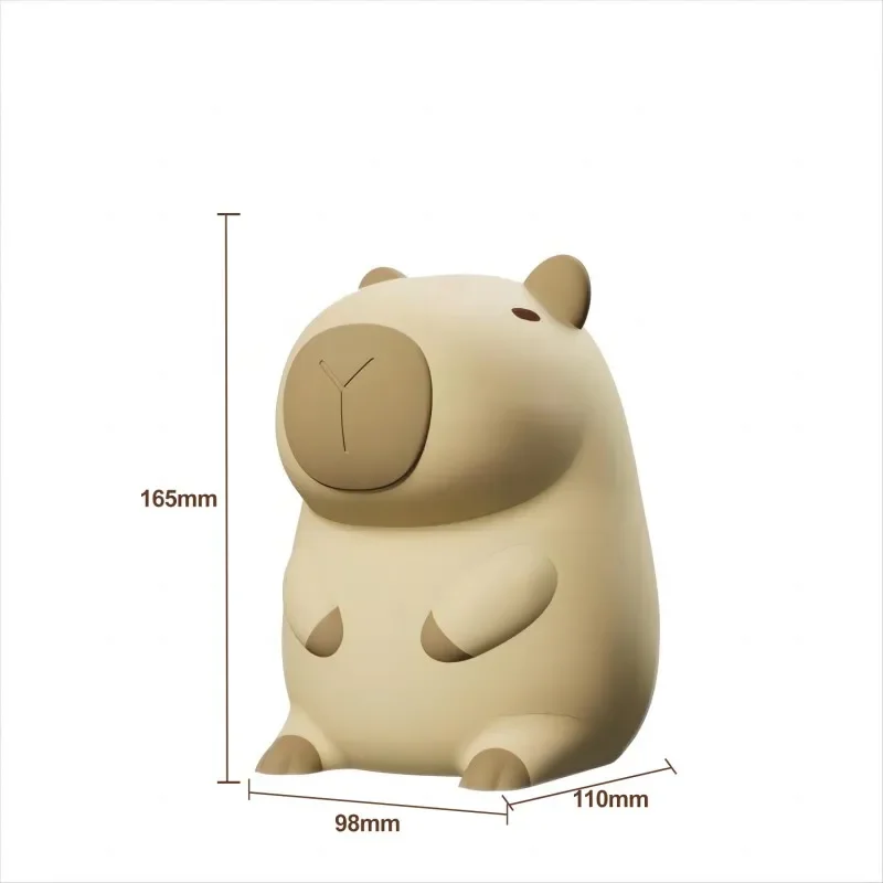 Cute Squishy Capybara Night Light  Animal Lamp - Image 6