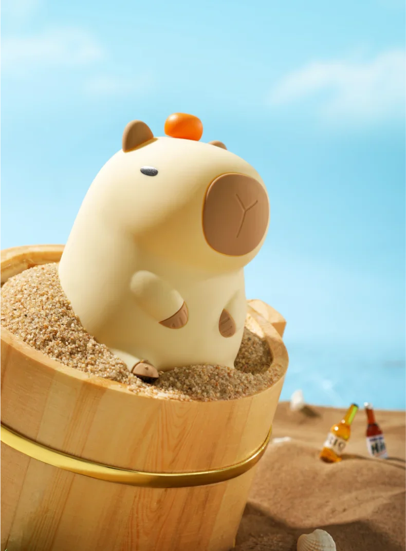Cute Squishy Capybara Night Light  Animal Lamp - Image 9
