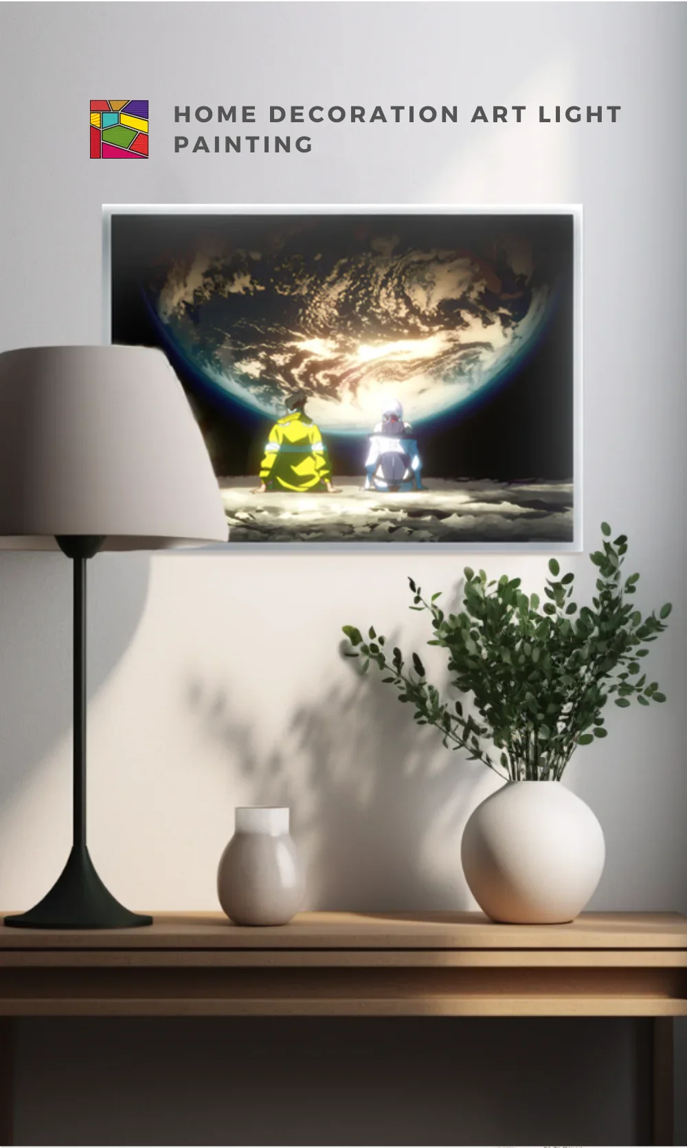 Cyberpunk LED Light Painting Photo Frame - Image 7