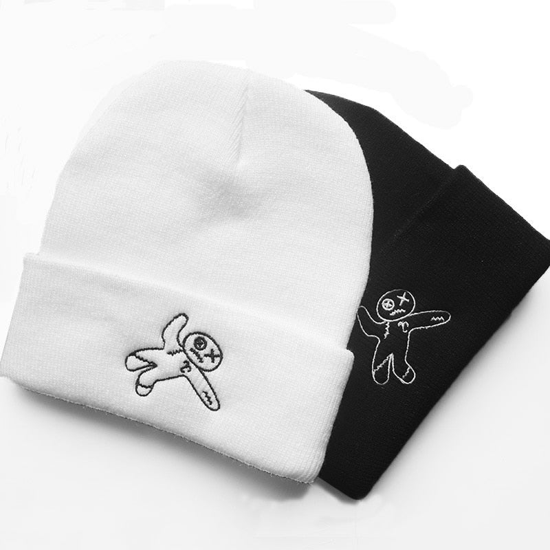 Death cookie Knitted Beanie - Image 4