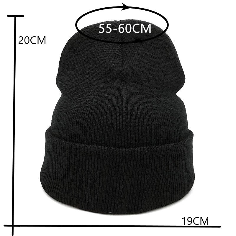 Death cookie Knitted Beanie - Image 6