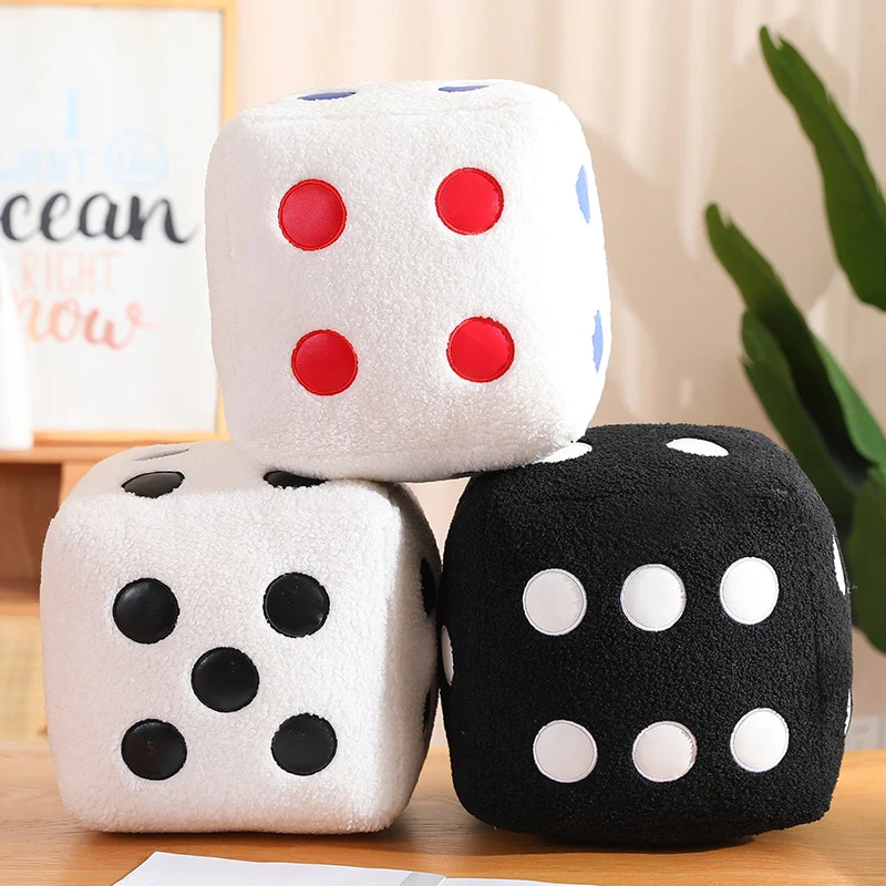 Dice Plush Pillow