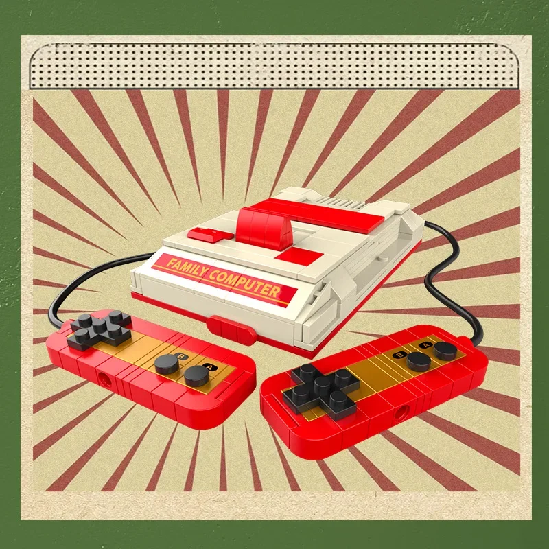 DIY Retro Electrical Appliances Furniture TV Legos - Image 9
