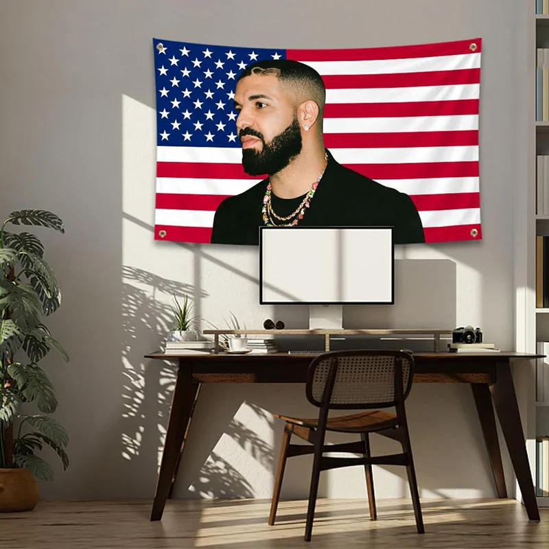 Drake Pink American Flag - Image 9