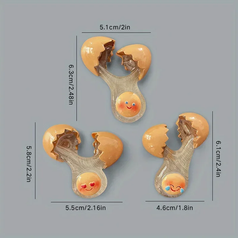 Egg magnetic fiigurines - Image 4