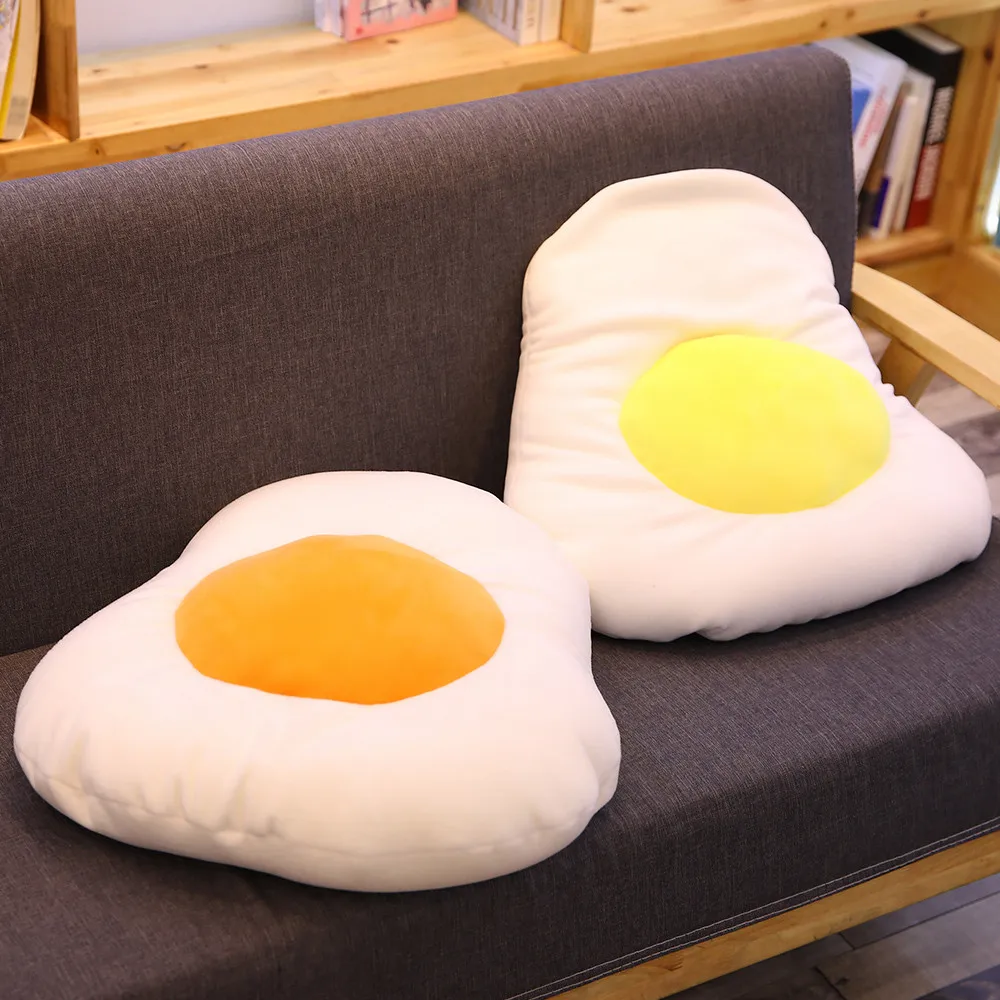 Egg plush pillow