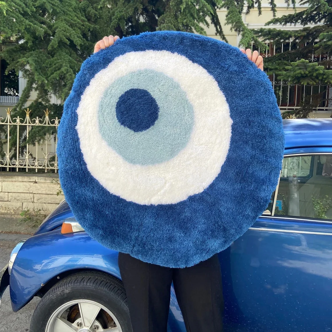Evil Eye Rug (Different Colors) - Image 3