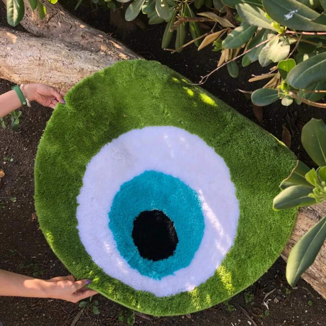 Evil Eye Rug (Different Colors) - Image 4