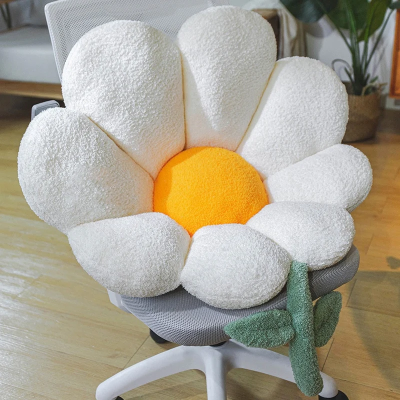 Flower Backrest Sofa Pillow - Image 2