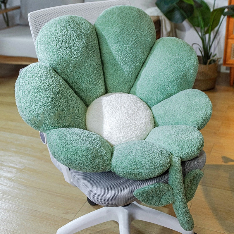 Flower Backrest Sofa Pillow - Image 3