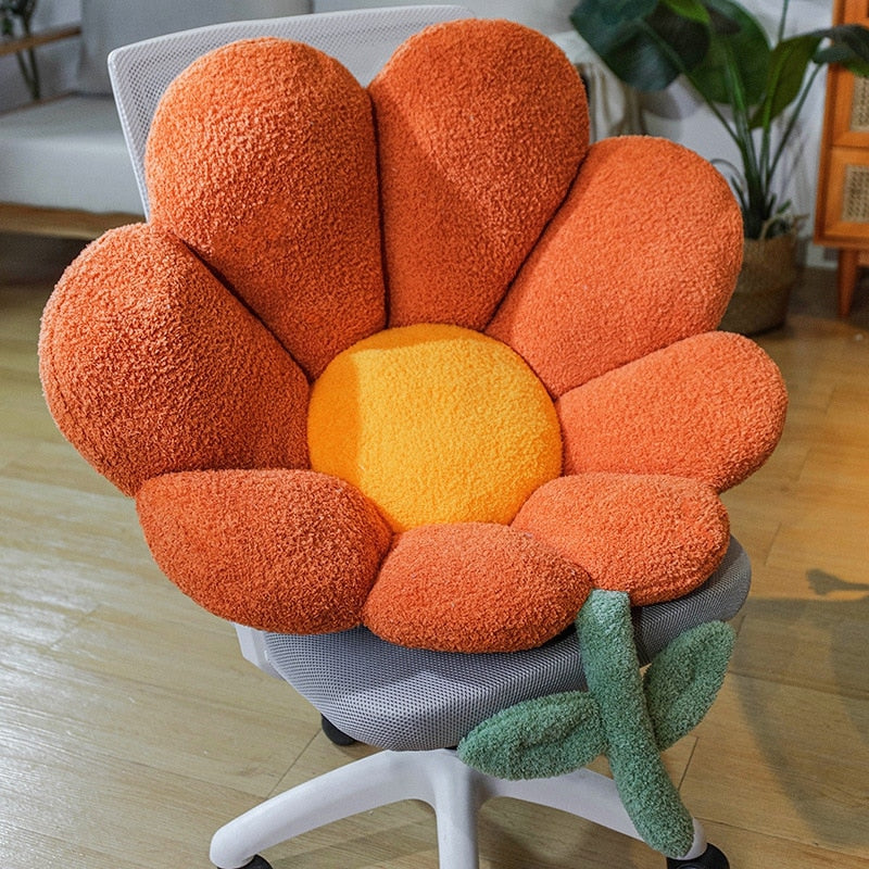 Flower Backrest Sofa Pillow - Image 5