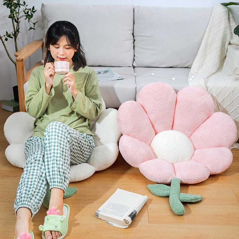 Flower Backrest Sofa Pillow - Image 9