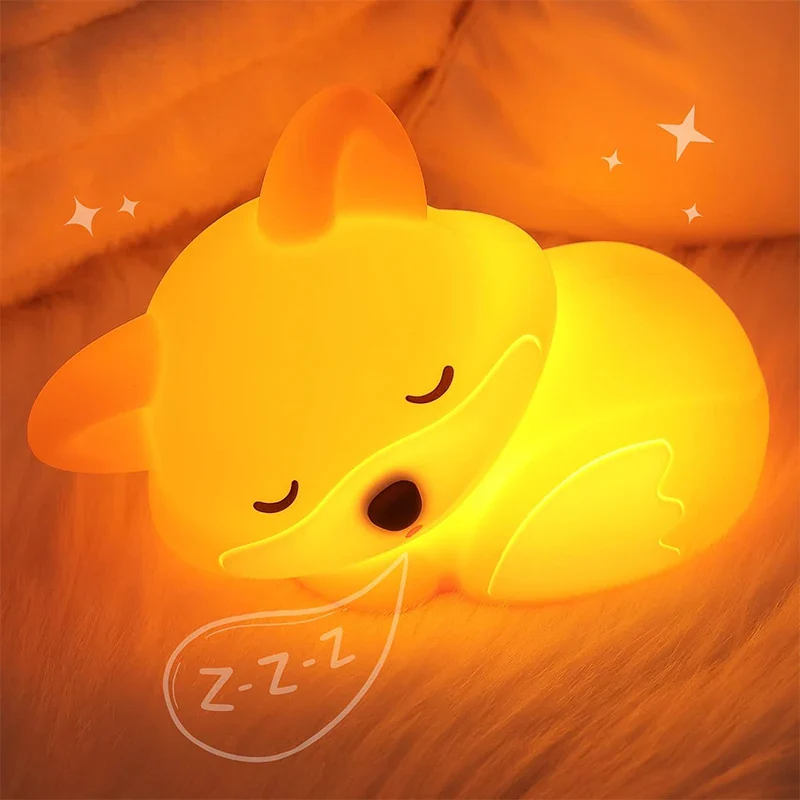 Fox Night Light Lamp