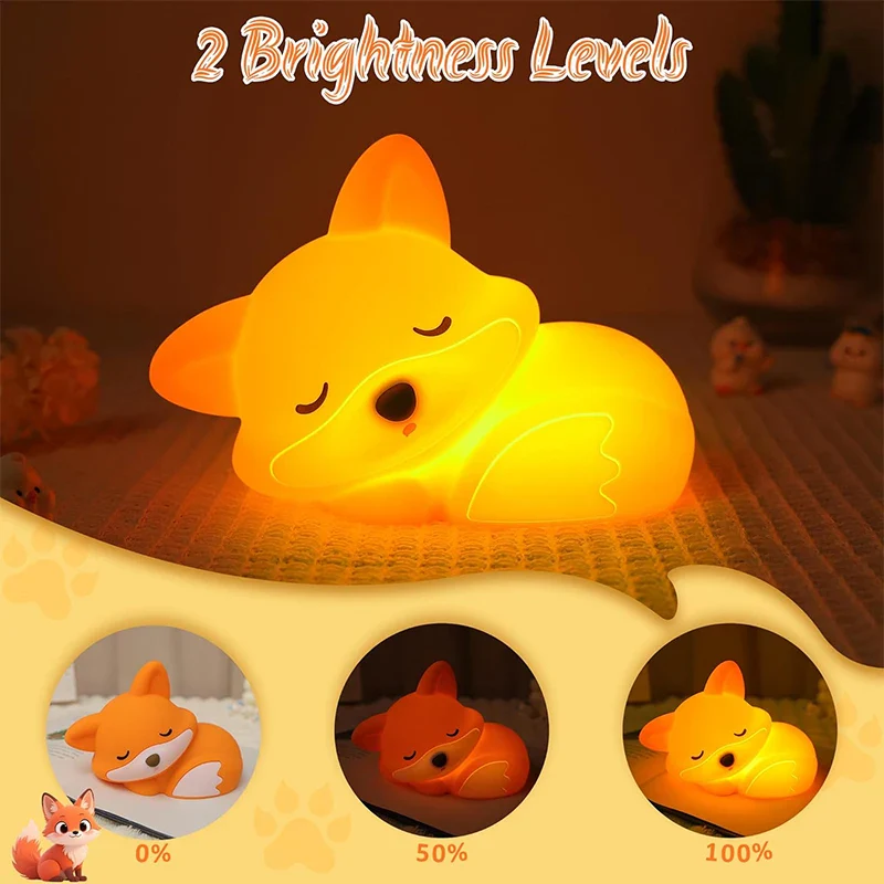 Fox Night Light Lamp - Image 2