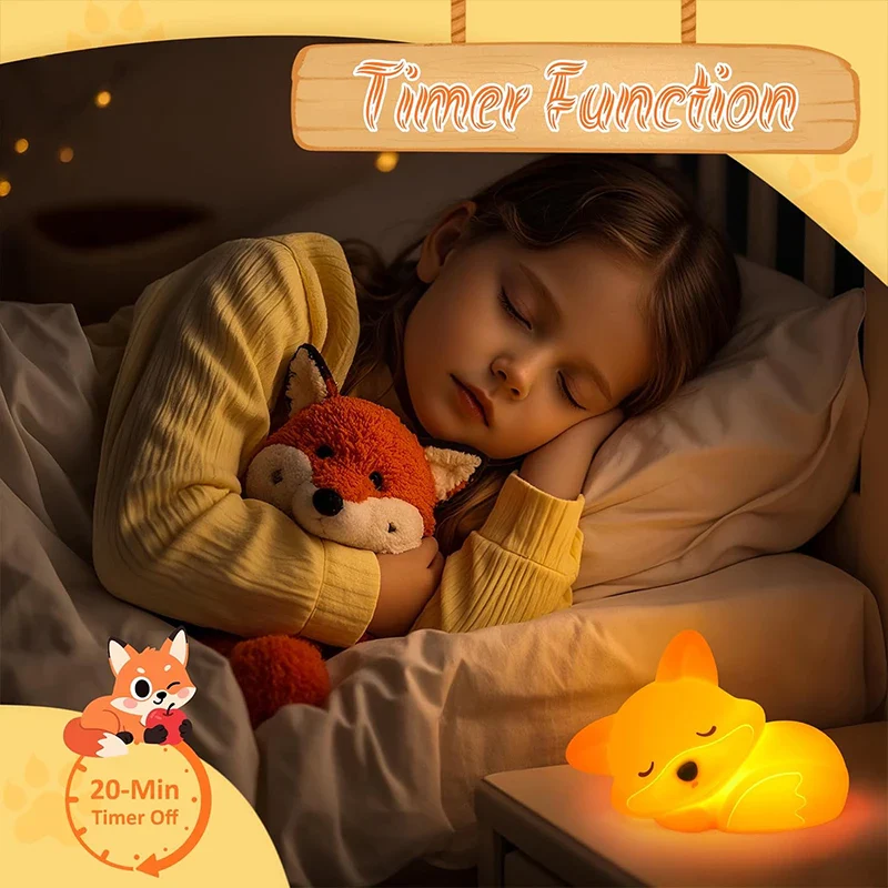 Fox Night Light Lamp - Image 3