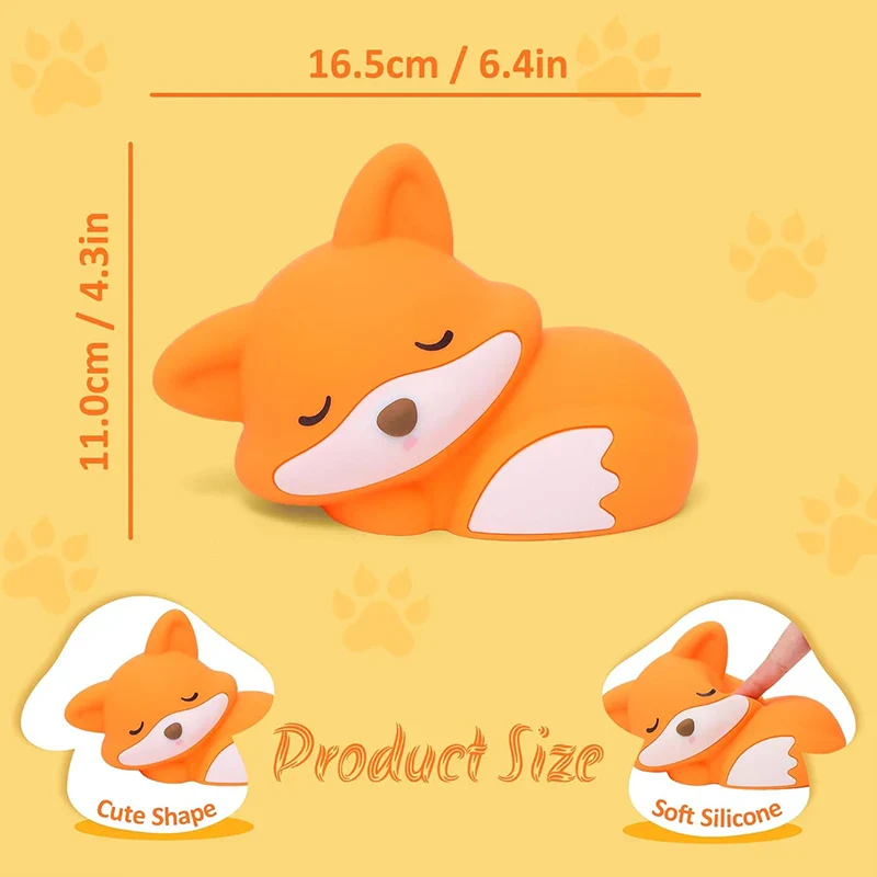 Fox Night Light Lamp - Image 4