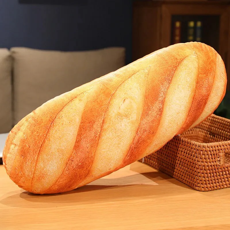 French Bread Plush Pillow - Image 3