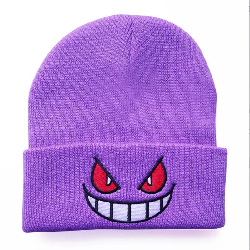 Gengar Beanie Knitted - Image 8