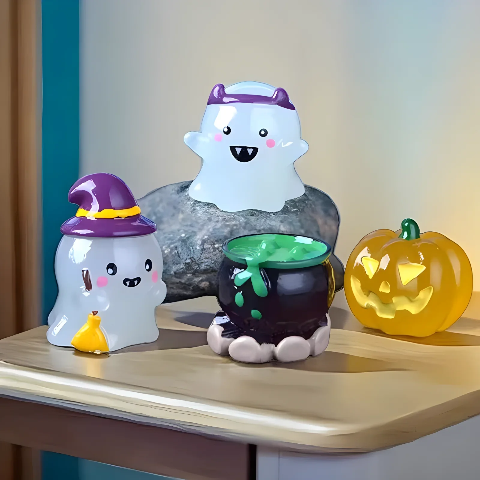 Halloween 6PCS Glow Ornaments - Image 4