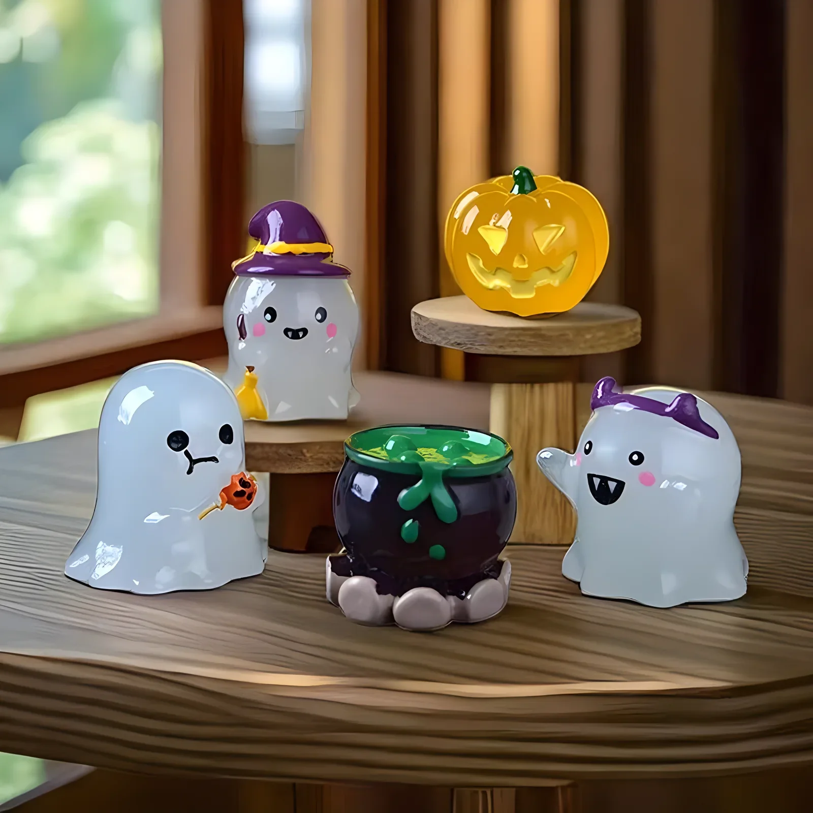 Halloween 6PCS Glow Ornaments - Image 5