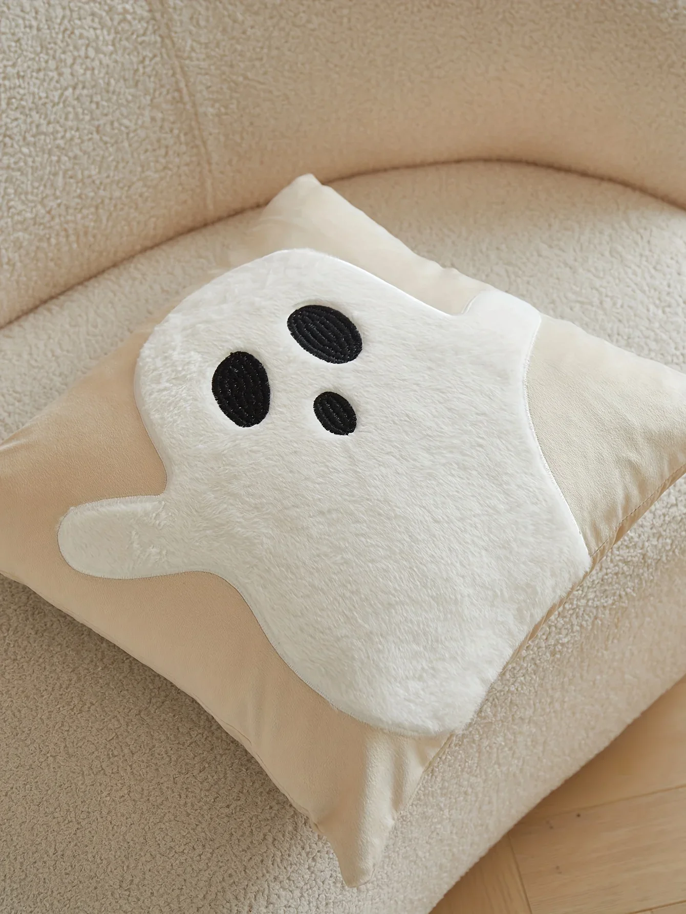 Halloween Ghost Embroidery Pillow Cover - Image 12