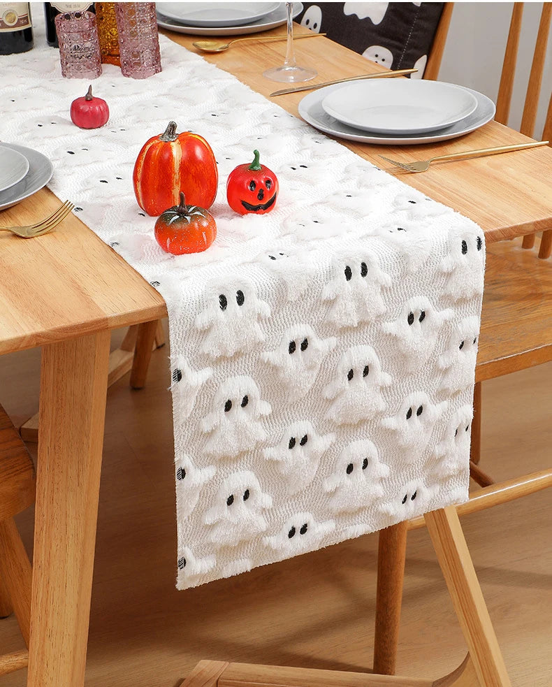 Halloween Ghost & Pumpkin Table Runner - Image 12