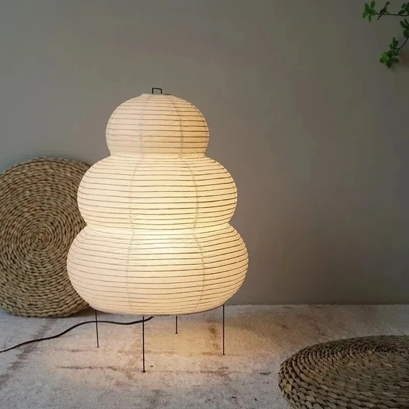 Japanese-style LED Rice Paper Lamp